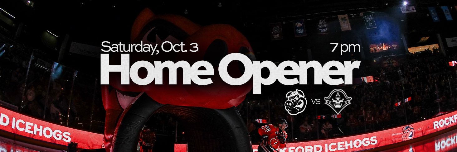Rockford IceHogs's banner