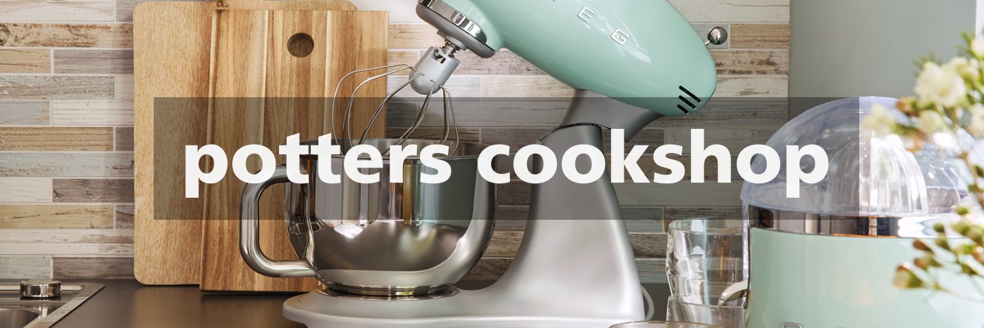Potters Cookshop's banner