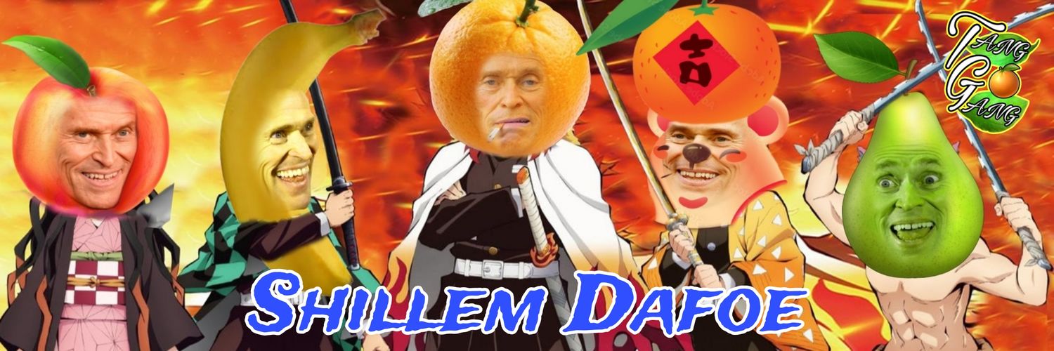 Shillem Dafoe's banner