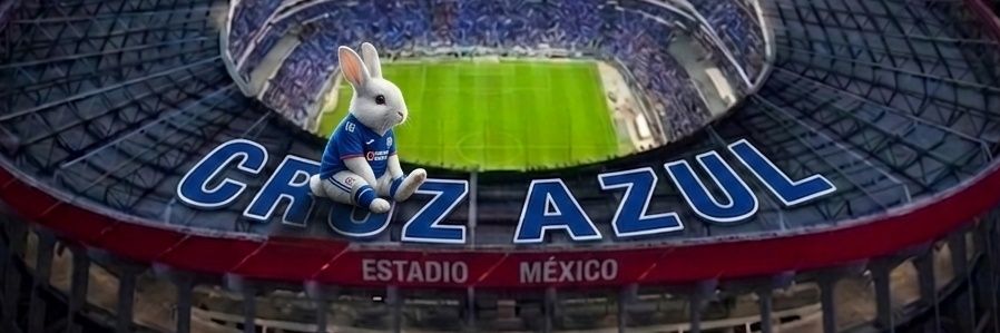 CAFÉ AZUL FC Somos la Máquina Celeste's banner