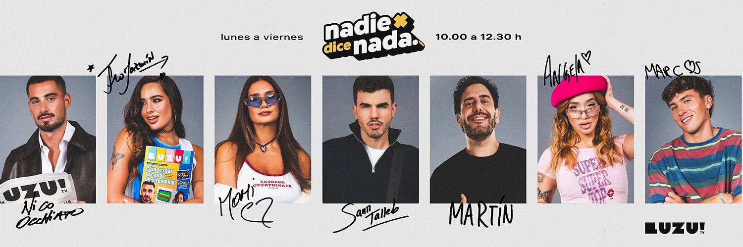 NADIE DICE NADA's banner