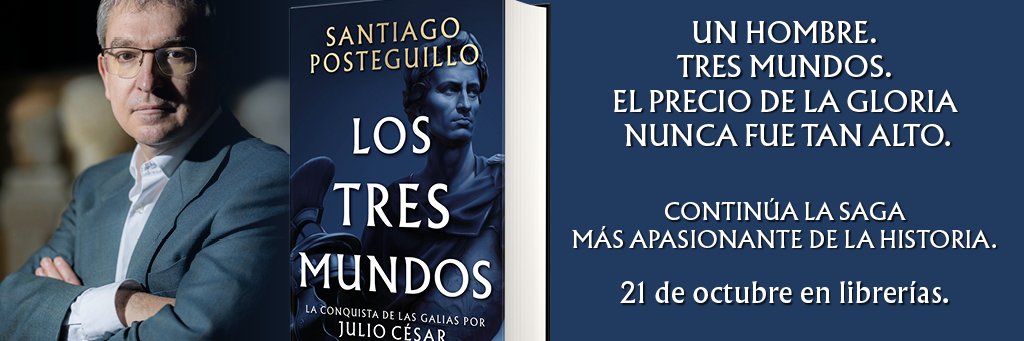 Santiago Posteguillo's banner