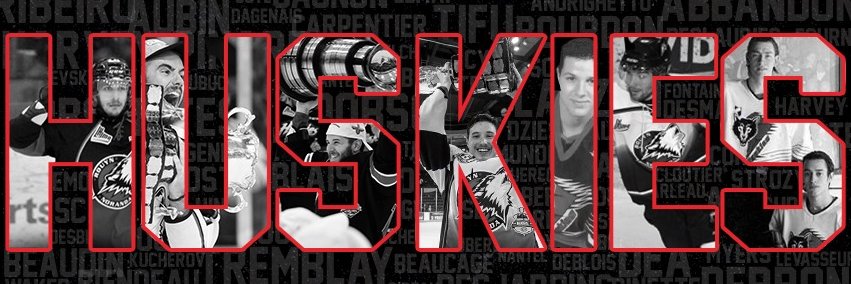 Huskies de Rouyn-Noranda's banner