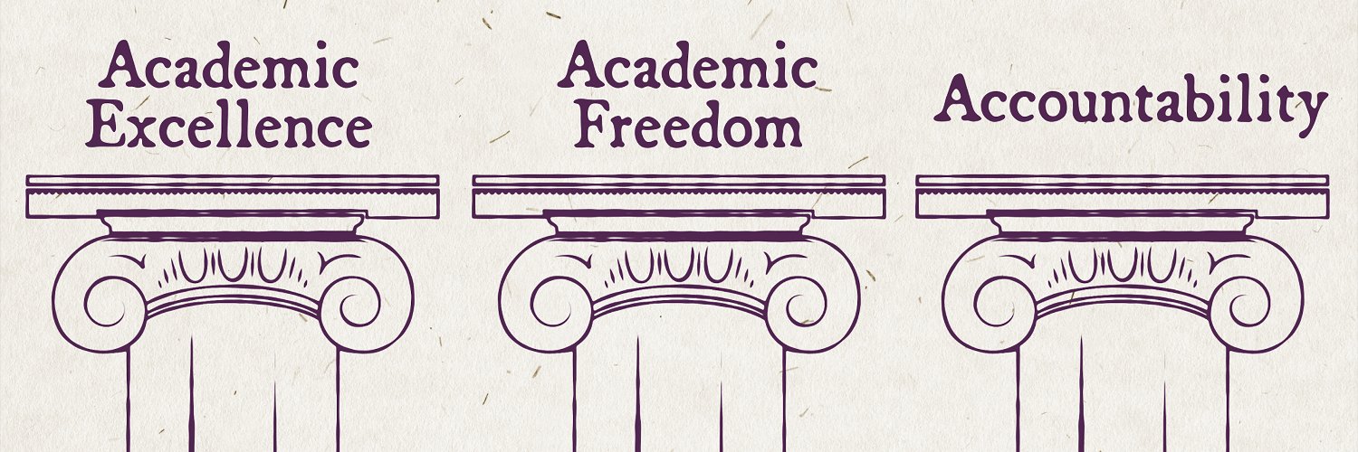 American Council of Trustees and Alumni's banner