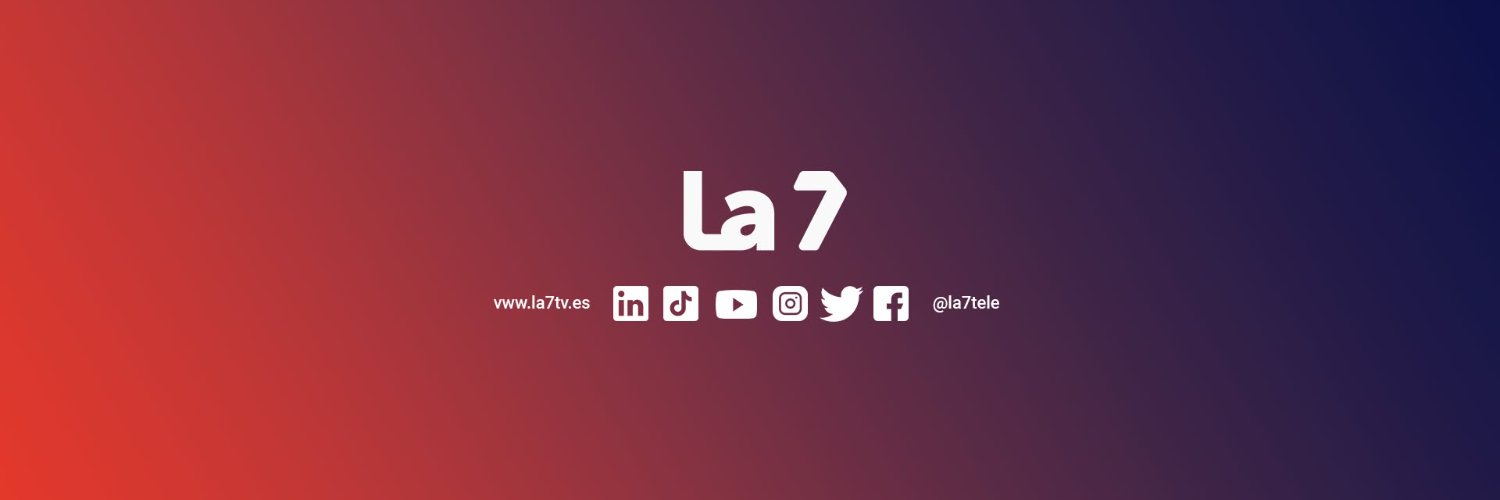 La 7's banner