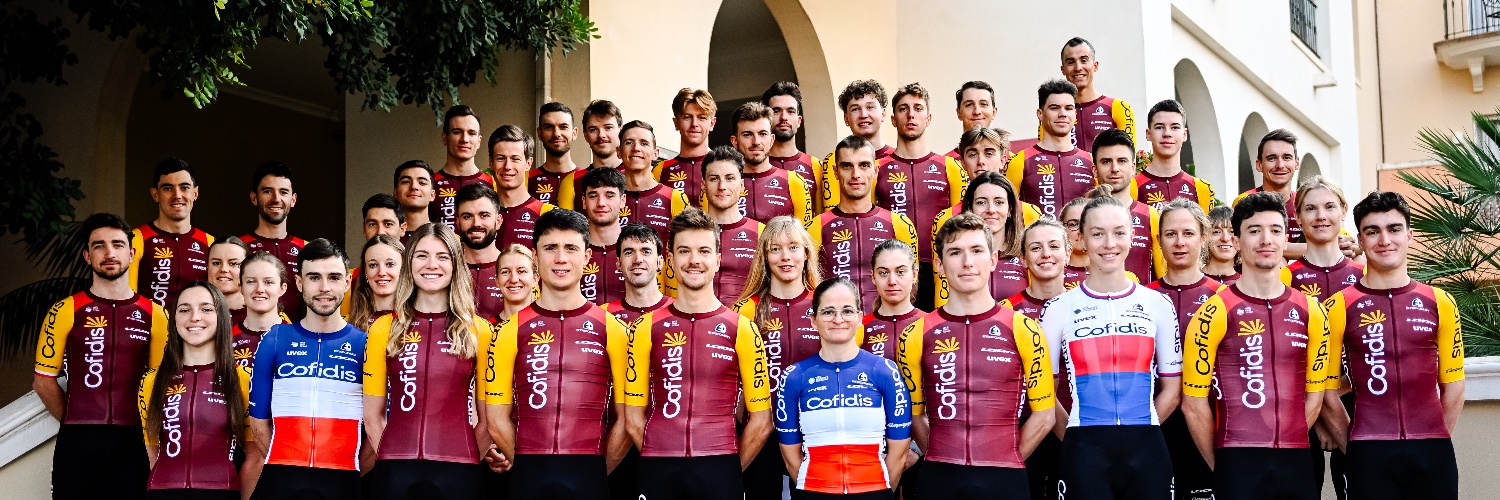 Team Cofidis's banner