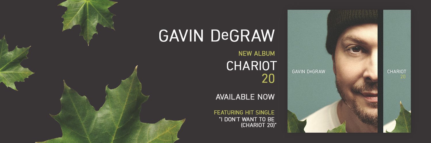 Gavin DeGraw's banner