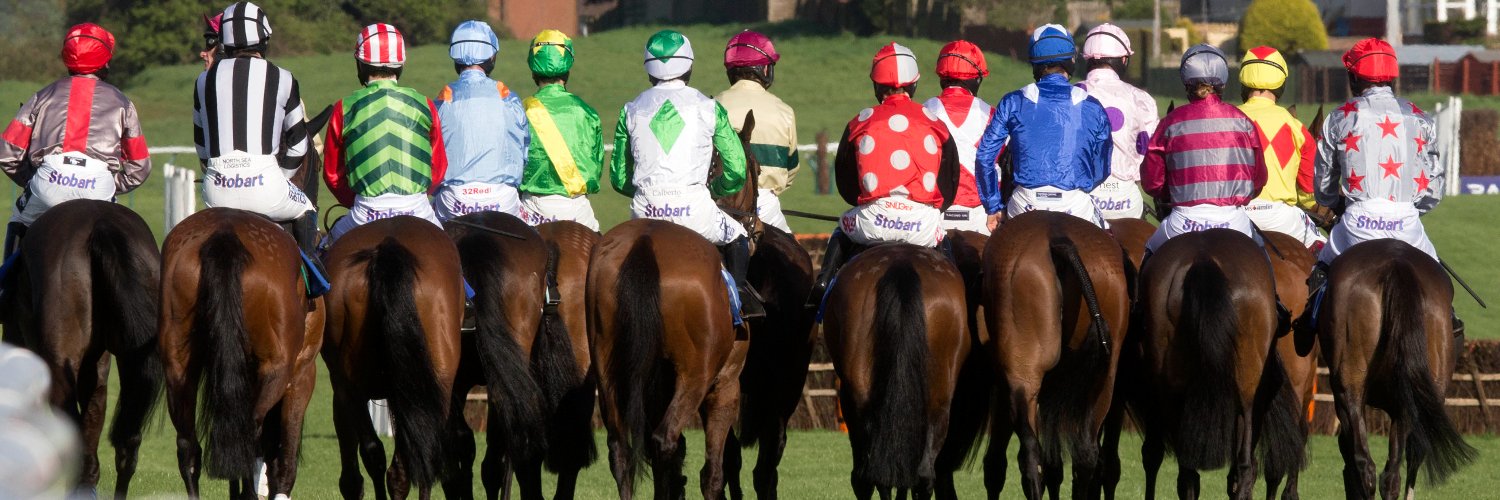 Ayr Racecourse's banner