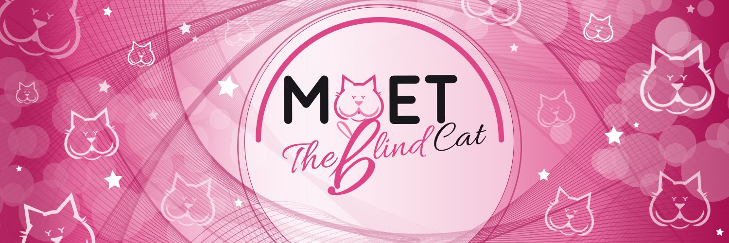 Moet the Blind Cat's banner