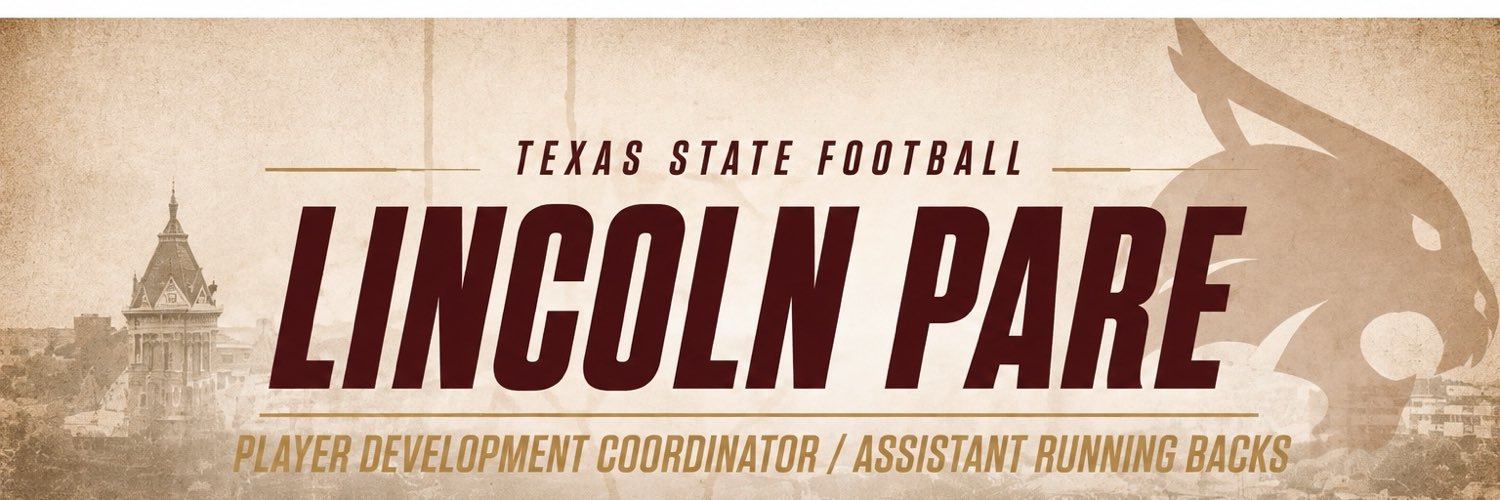 Lincoln Pare's banner