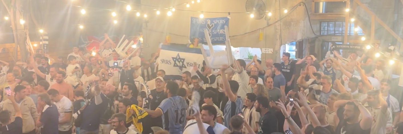 Spurs Israel's banner