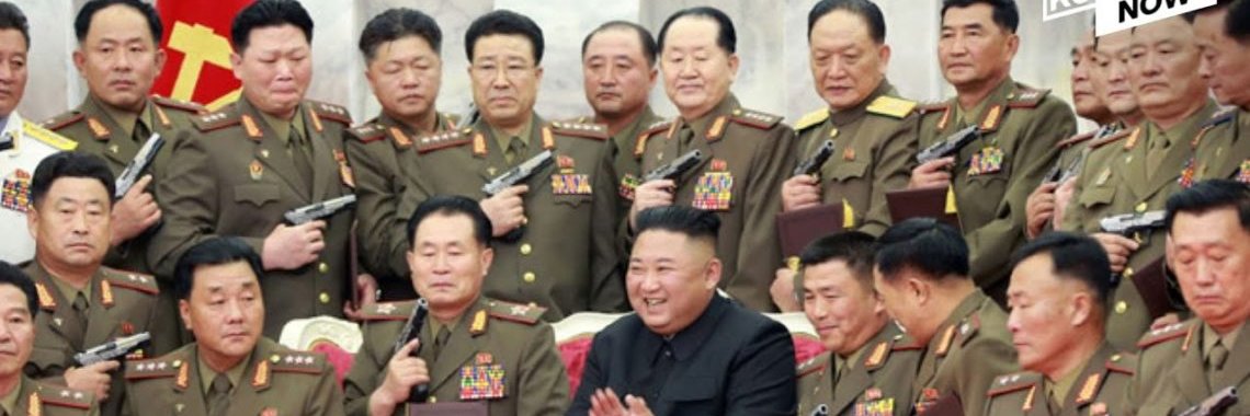 ᵖᵃʳᵒᵈⁱᵉ Kim Jong Un's banner