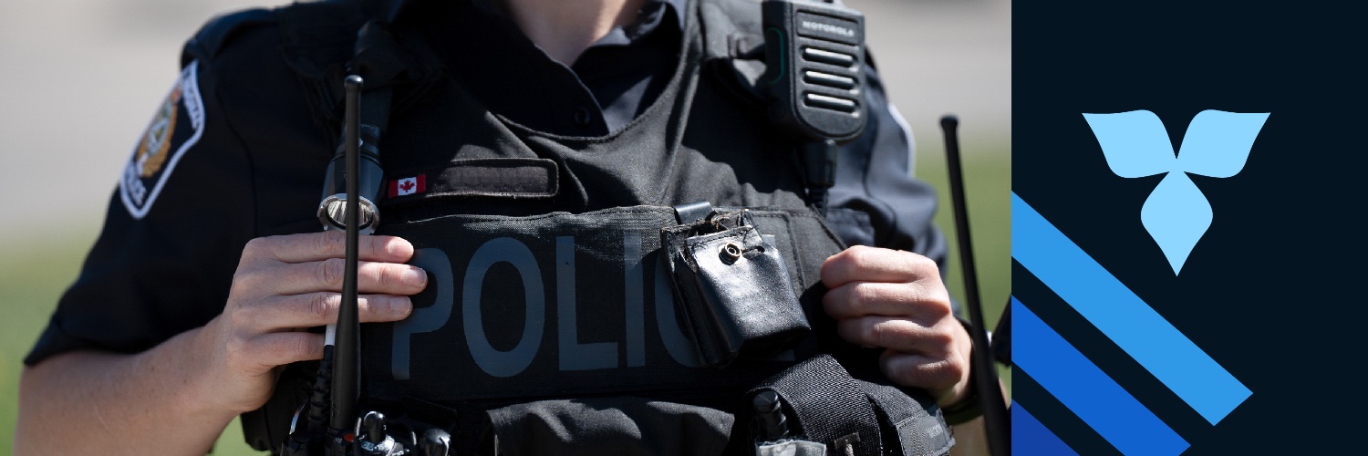 Police Association of Ontario (PAO)'s banner