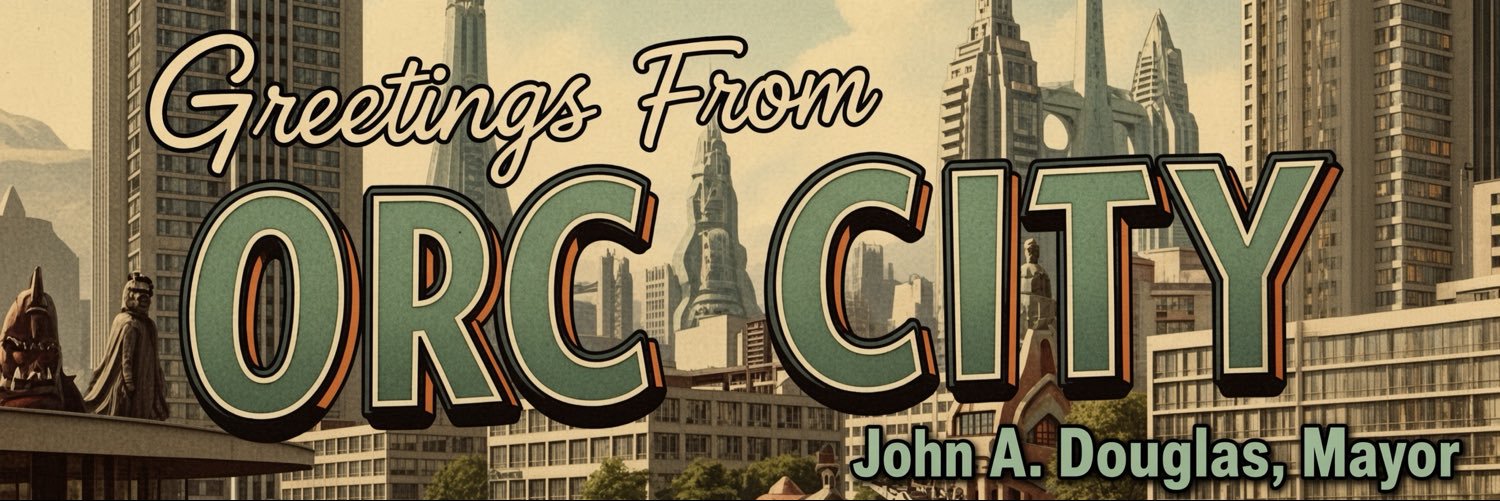 John A. Douglas's banner