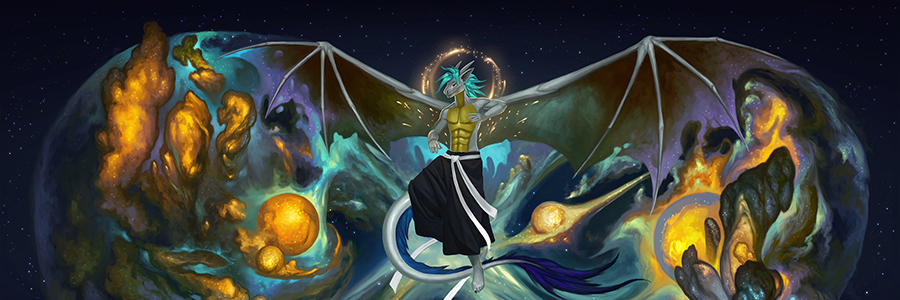 Cel the Time Dragon's banner
