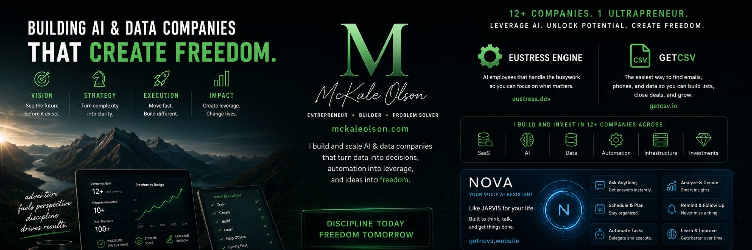 Simbuilder | McKale Olson's banner