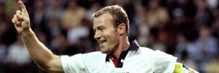 Alan Shearer's banner