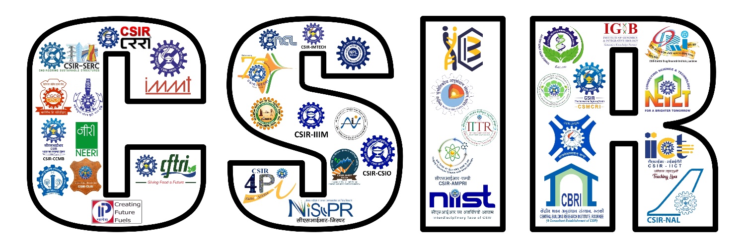CSIR, India's banner