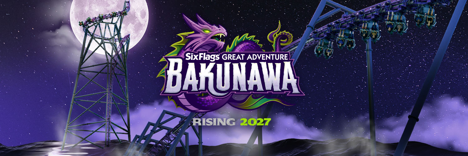 Six Flags Great Adventure's banner
