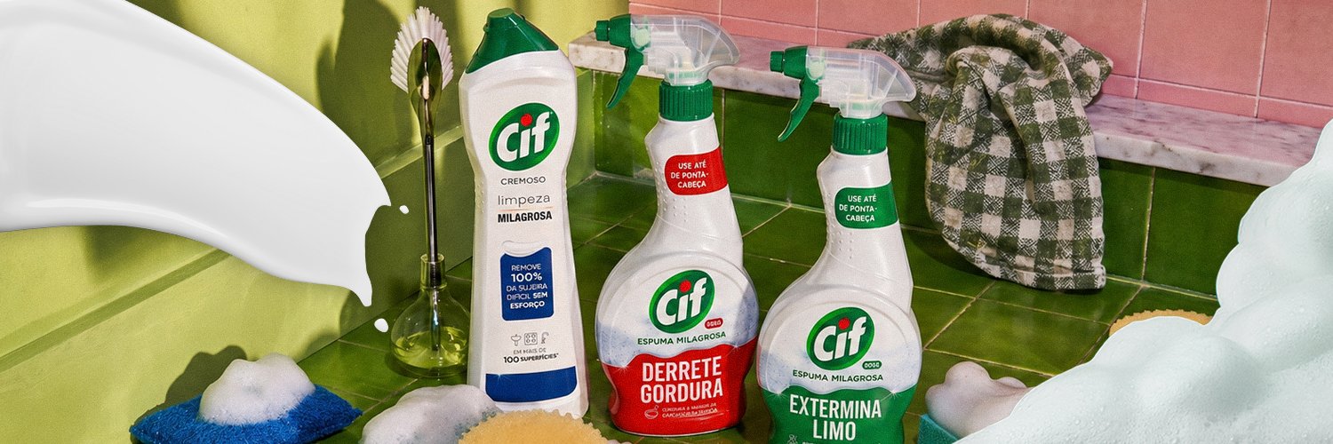 Cif Brasil's banner