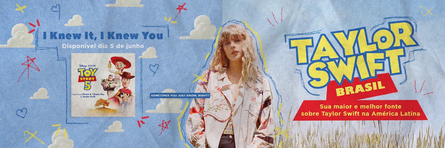 Taylor Swift Brasil's banner