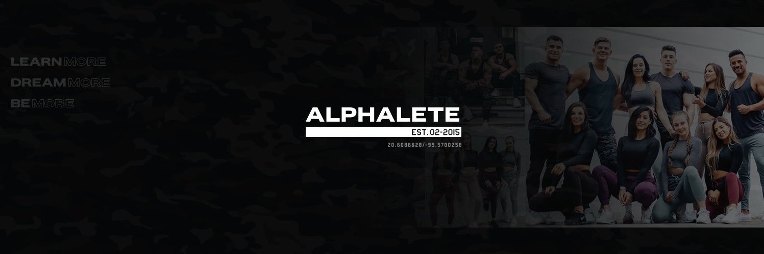 alphalete's banner