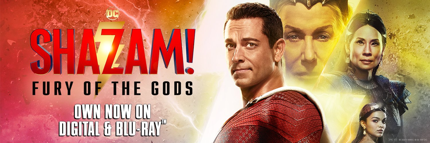 Shazam! Fury of the Gods's banner