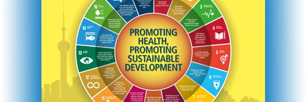 The Academy of Public Health's banner