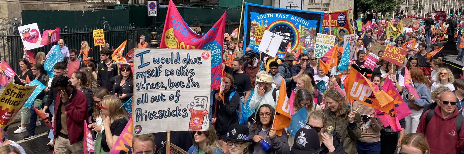 National Education Union South East's banner