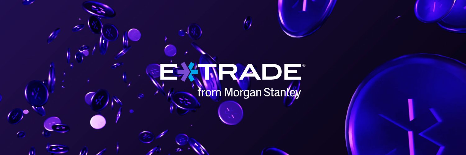 E*TRADE from Morgan Stanley's banner