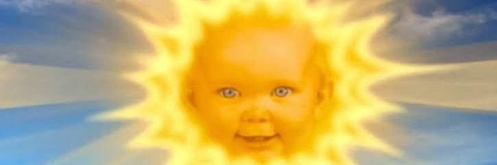 Tinky Winky's banner