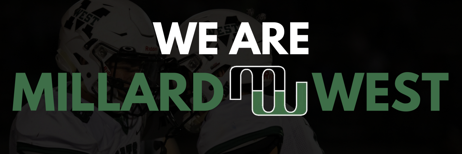 Millard West HS's banner