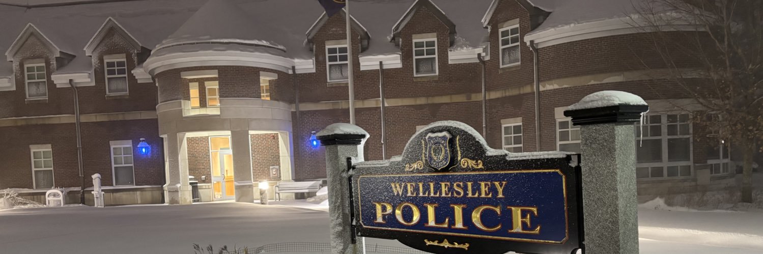 Wellesley Police's banner