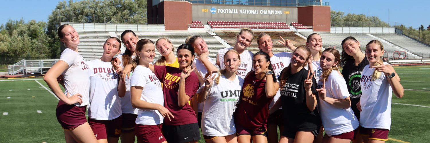 UMD Women's Bball's banner