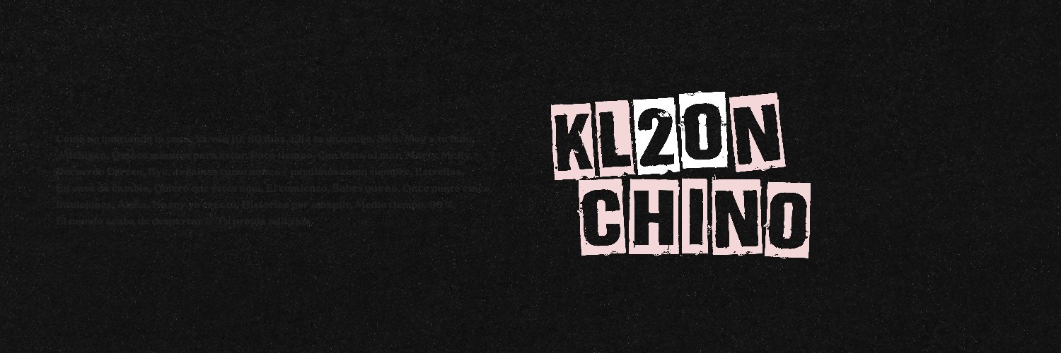 Klzon Chino's banner