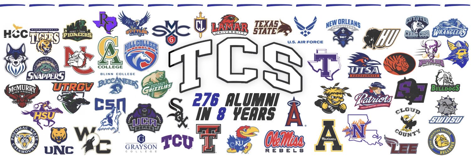 TCS Baseball's banner