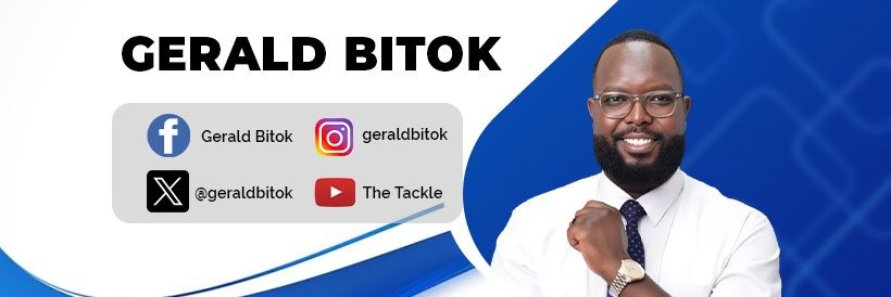 Gerald Bitok's banner