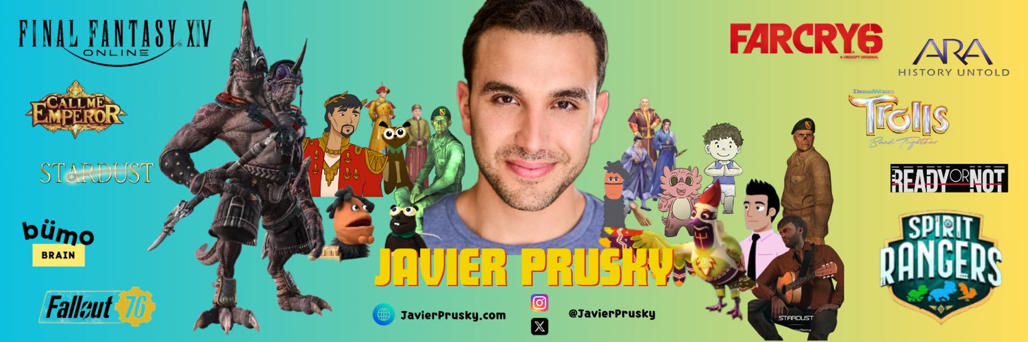 Javier Prusky - FFxiv - Genshin - Digimon's banner