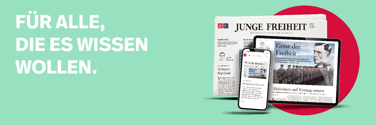 JUNGE FREIHEIT's banner