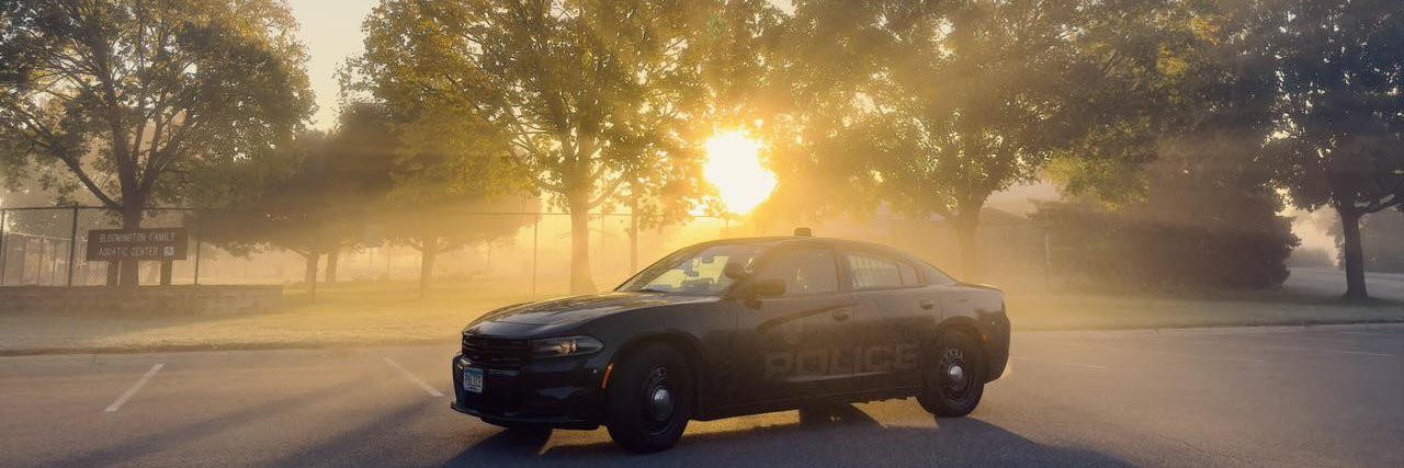 Bloomington Police's banner