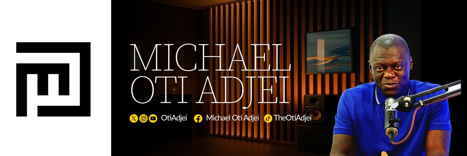 Michael Oti Adjei's banner