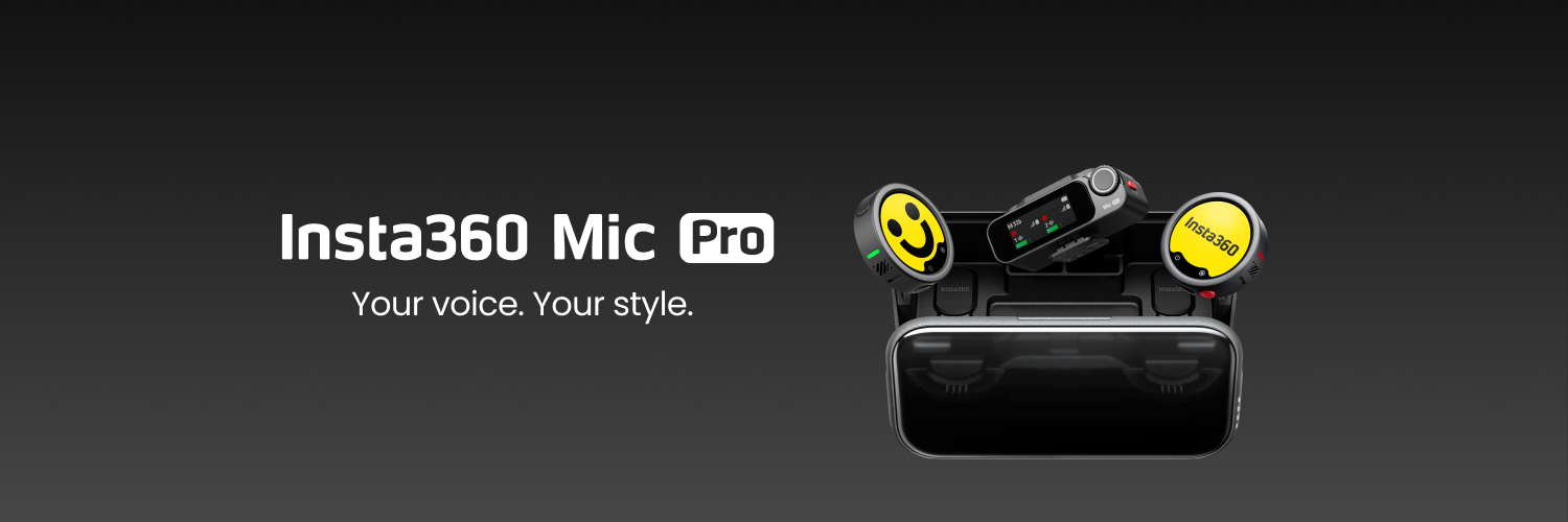 Insta360's banner