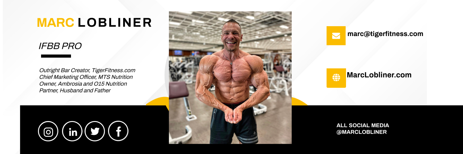 Marc Lobliner - IFBB Pro's banner