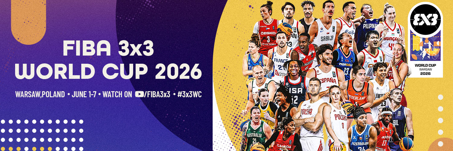 3x3 Basketball | FIBA3x3's banner