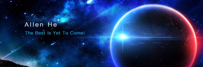 Allen He (He Ling)'s banner