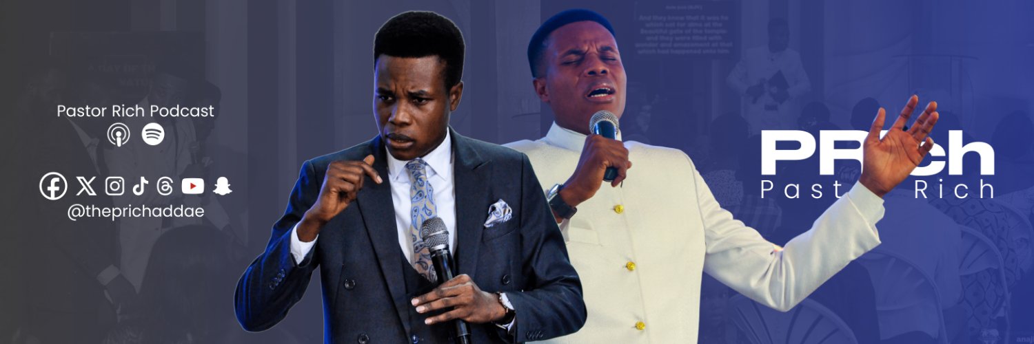 Pastor Rich Official's banner