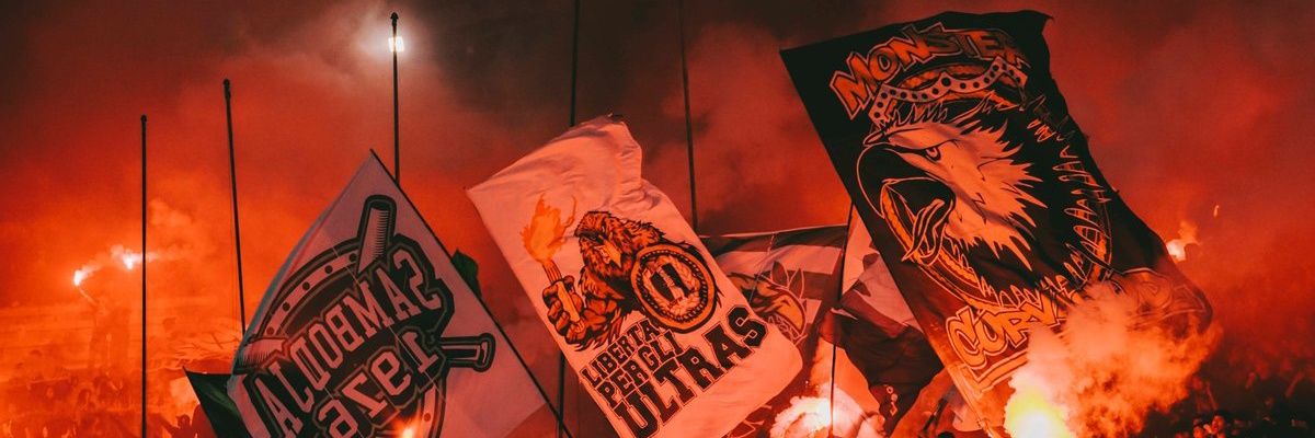 Monster Curva Sud's banner
