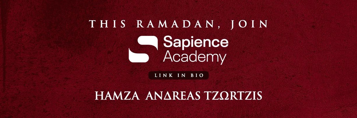 Hamza A. Tzortzis's banner