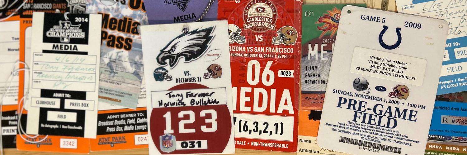 Tony Farmer's banner