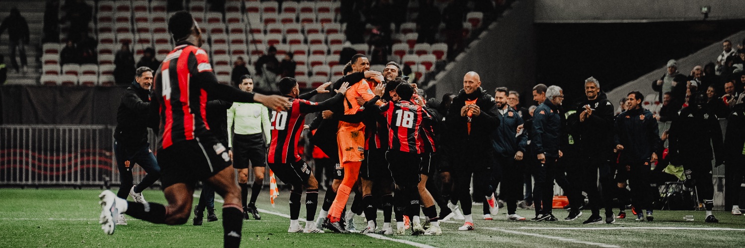 OGC Nice's banner